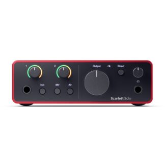 Focusrite Scarlett Solo 4th Gen - 2-channel audio interface