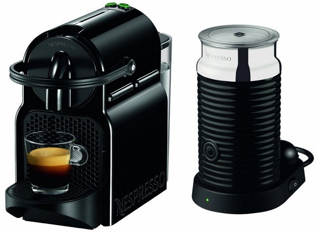De'Longhi Inissia Καφετιέρα για Κάψουλες Nespresso Πίεσης 19bar με Αφρογαλιέρα Black De'Longhi Inissia Καφετιέρα για Κάψουλες Nespresso Πίεσης 19bar με Αφρογαλιέρα Black