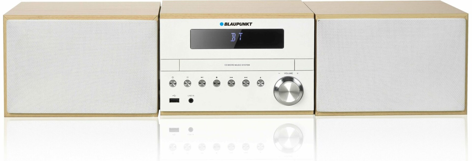 Blaupunkt Ηχοσύστημα 2.0 MS45BT 300W με CD Player και Bluetooth Blaupunkt Ηχοσύστημα 2.0 MS45BT 300W με CD Player και Bluetooth
