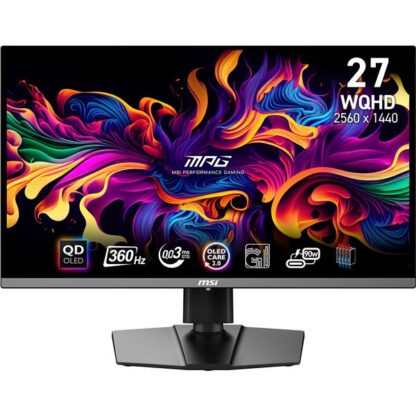 MSI 271QRX QD-OLED Gaming Monitor 26.5" QHD 2560x1440 360Hz με Χρόνο Απόκρισης 0.03ms GTG