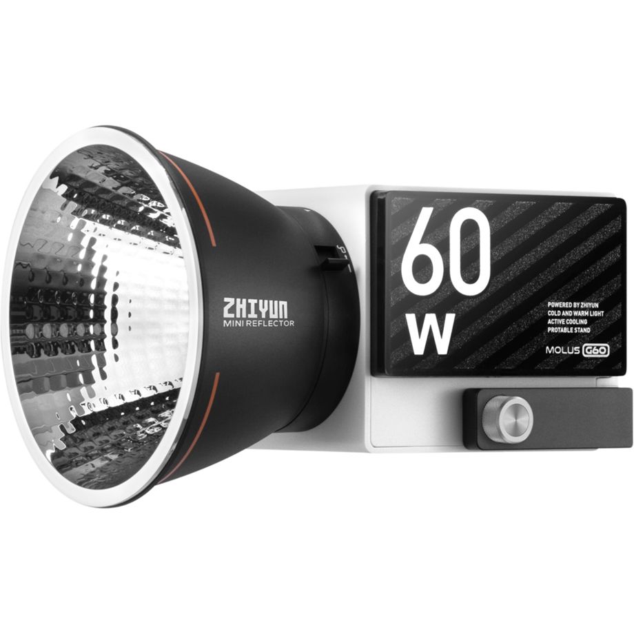 Zhiyun Molus G60 Pocket Cob Led 2700 - 6500K 60W Κωδικός: C040006EUR2 Zhiyun Molus G60 Pocket Cob Led 2700 - 6500K 60W Κωδικός: C040006EUR2