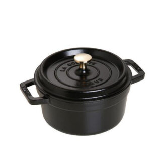 Staub Oval Cocotte Βαθιά Κατσαρόλα από Μαντέμι 5.5lt / 31cm Black Κωδικός: 40509-319-0