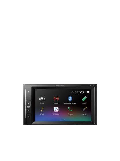 Pioneer Ηχοσύστημα Αυτοκινήτου 2DIN (Bluetooth/USB/AUX/WiFi/GPS/Apple-Carplay/Android-Auto) με Οθόνη Αφής 6.2" Κωδικός: DMH-A240DAB