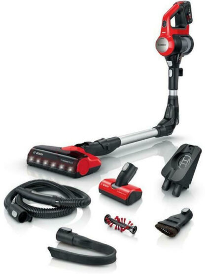 Bosch Unlimited 7 ProAnimal Επαναφορτιζόμενη Σκούπα Stick 18V Red