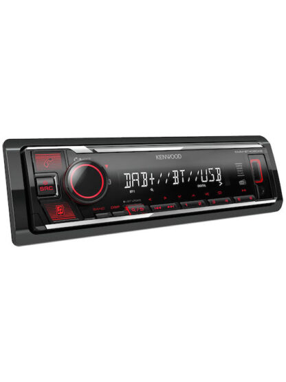 Kenwood Ηχοσύστημα Αυτοκινήτου 1DIN (Bluetooth/USB) με Αποσπώμενη Πρόσοψη Κωδικός: KMM-BT408DAB