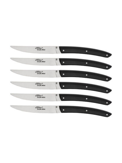 Laguiole Jean Dubost Le Thiers Steak Knives Acrylic 6 pcs.
