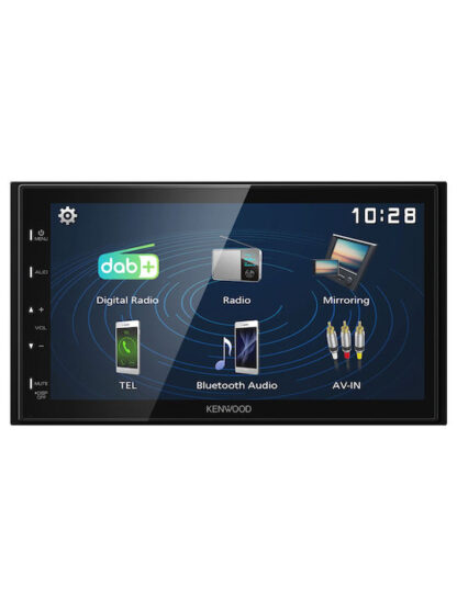 Kenwood Ηχοσύστημα Αυτοκινήτου 2DIN (Bluetooth/USB/WiFi/GPS/Apple-Carplay/Android-Auto) Κωδικός: DMX129DAB