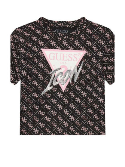 Guess Παιδικό T-shirt Μαύρο Κωδικός: J4RI06K6YW3-P9UI