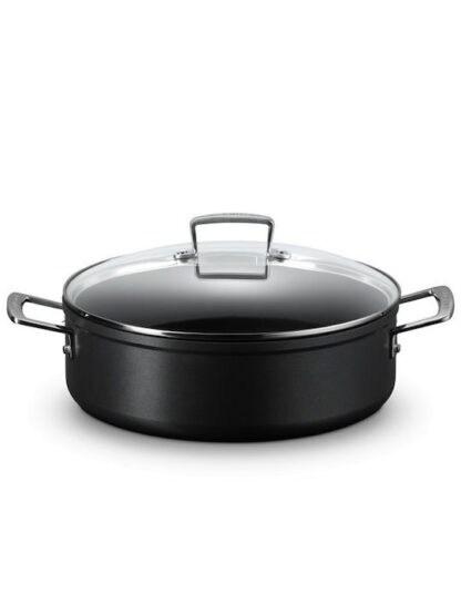 Le Creuset Toughened Non-Stick NonStick Sauteuse with Glass Lid 28cm (51113280010500)