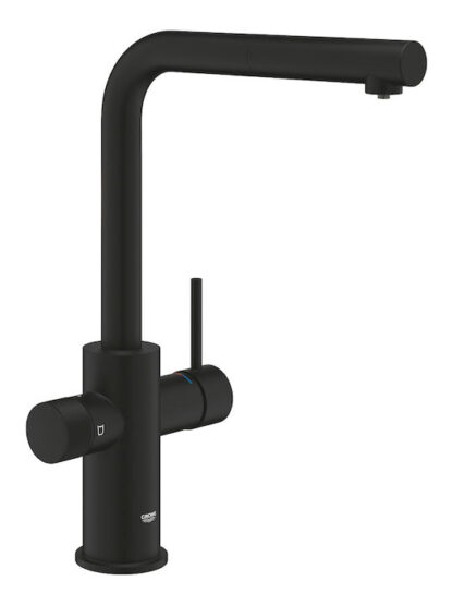 Grohe Pure Minta 30590KF0 Ψηλή Μπαταρία Κουζίνας Πάγκου Μπλε