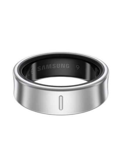 Samsung Galaxy Ring 17.3mm Αδιάβροχο με Παλμογράφο Titanium Silver