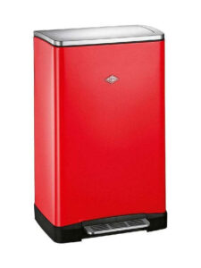 Wesco Κάδος Απορριμμάτων Πλαστικός Κόκκινος