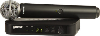 Shure BLX24/SM58 Σετ Ασύρματο Δυναμικό Μικρόφωνο Χειρός για Φωνητικά