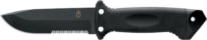 Gerber LMF II Infantry Μαχαίρι Μαύρο με Λάμα από Ανοξείδωτο Ατσάλι σε Θήκη Κωδικός: 31-003661