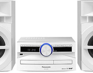 Panasonic Ηχοσύστημα 2.0 SC-HC304 SC-HC304EG-G 20W με CD Player και Bluetooth Μπλε