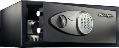 Master Lock X075ML Χρηματοκιβώτιο με Ψηφιακό Κλείδωμα και Κλειδί, Διαστάσεων Μ43xΠ37xΥ18cm με Βάρος 7.8kg