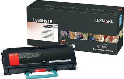 Lexmark E360H11E Γνήσιο Toner Laser Εκτυπωτή Μαύρο High Yield 9000 Σελίδων