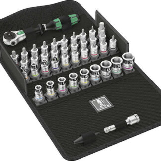 Wera Click-Torque A6 2.5-25 Nm Καστάνια με Καρυδάκια 14" 20τμχ