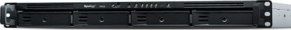 Synology RX418 disk array Rack (1U) Black  Grey