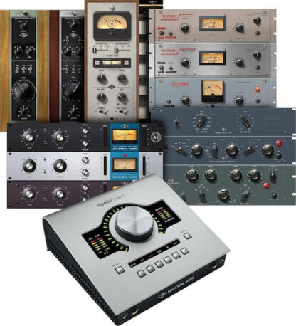 Universal Audio Εξωτερική Επαγγελματική Κάρτα Ήχου Apollo Twin Συνδεσιμότητα USB Heritage Edition