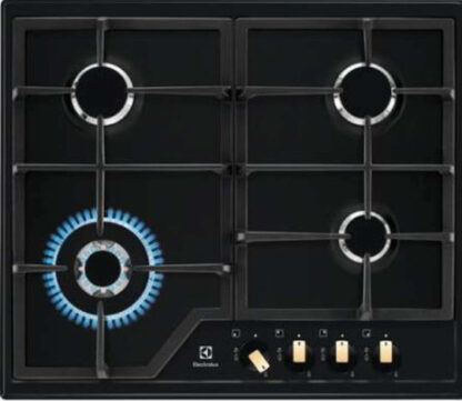 Electrolux EGS6436RK Black Built-in Gas 4 zone(s)