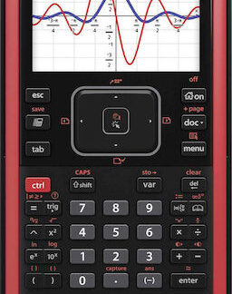 Texas Instruments Αριθμομηχανή Γραφημάτων TI Nspire CX II T CAS σε Μαύρο Χρώμα