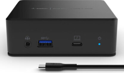 Belkin USB-C Dual Displ. Docking Station + DisplayLink INC002vfBK
