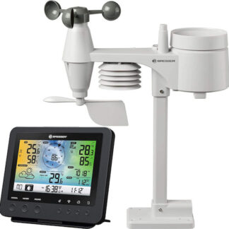 Bresser Center 7-in-1 7003220 Ασύρματος Μετεωρολογικός Σταθμός Ψηφιακός Επιτραπέζιος Μαύρος