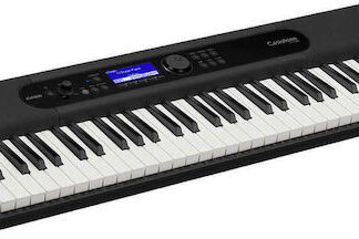 Casio Αρμόνιο LK-S250 με 61 Δυναμικά Πλήκτρα Μαύρο