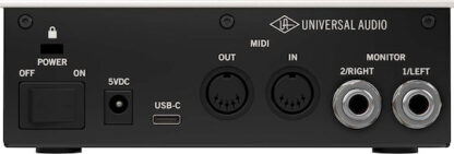 Universal Audio Εξωτερική Επαγγελματική Κάρτα Ήχου Volt 1 Συνδεσιμότητα USB