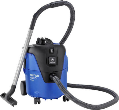 Nilfisk Aero 21-21 PC Σκούπα Υγρών / Στερεών 1250W με Πλαστικό Κάδο 20lt