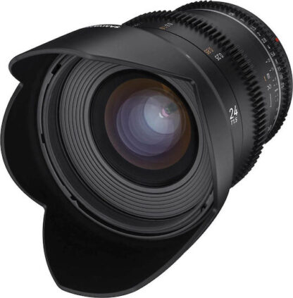 Samyang Full Frame Φωτογραφικός Φακός 24mm T1.5 VDSLR MK2 Cine Σταθερός για Fujifilm X Mount Μαύρος