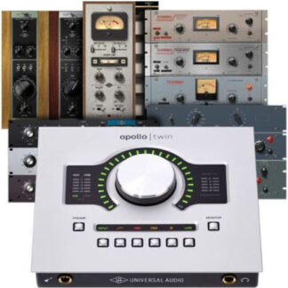 Universal Audio Εξωτερική Επαγγελματική Κάρτα Ήχου Apollo Twin Συνδεσιμότητα USB Heritage Edition