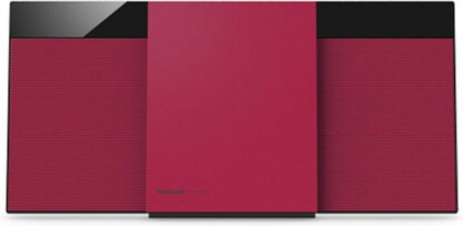 Panasonic Ηχοσύστημα 2.0 SC-HC304 SC-HC304EG-R 20W με CD Player και Bluetooth Κόκκινο