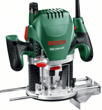 Bosch POF 1400 ACE Κάθετη Φρέζα 1400W με Ρύθμιση Ταχύτητας και με Σύστημα Αναρρόφησης
