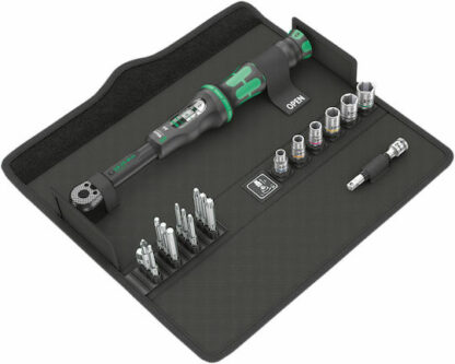 Wera Click-Torque A6 2.5-25 Nm Καστάνια με Καρυδάκια 14" 20τμχ