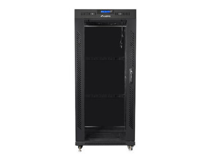 Lanberg Επιδαπέδια Καμπίνα Rack 27U 60x60x143.1cm Μαύρο FF01-6627-12BL