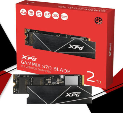 Adata XPG Gammix S70 Blade SSD 2TB M.2 NVMe Κωδικός: AGAMMIXS70B-2T-CS