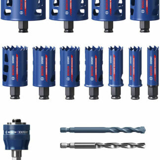 Bosch Σετ Ποτηροτρύπανα Καροτιέρας Ξηρής Κοπής με Διάμετρο 20mm για Μπετό και Πλακάκι