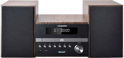 Blaupunkt Ηχοσύστημα 2.0 BT MS46BT 100W με CD / Digital Media Player και Bluetooth Καφέ