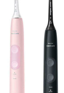 Philips Sonicare ProtectiveClean 4500 Ηλεκτρική Οδοντόβουρτσα με Αισθητήρα Πίεσης Ροζ