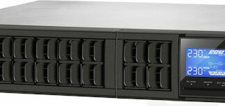 Powerwalker VFI 3000C LCD UPS On-Line 3000VA 2400W με 4 IEC Πρίζες