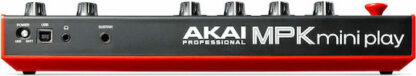 Akai Midi Controller Professional MPK Mini Play MK3 με 25 Πλήκτρα σε Μαύρο Χρώμα