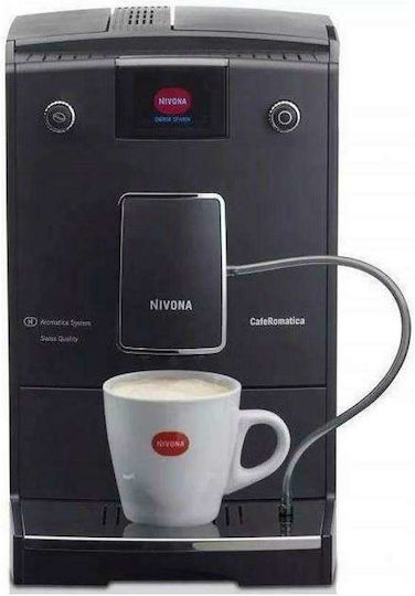 Nivona Caferomatica 756 Αυτόματη Μηχανή Espresso 1450W Πίεσης 15bar με Μύλο Άλεσης Μαύρη