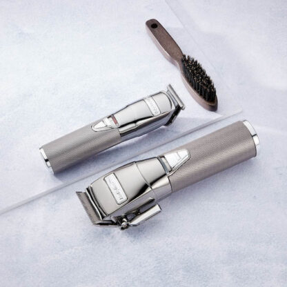 Babyliss Pro Επαγγελματική Επαναφορτιζόμενη Κουρευτική Μηχανή Ασημί FX8700E