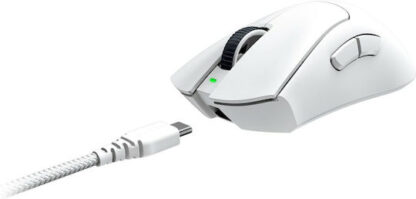 Razer Deathadder V3 Pro Ασύρματο Gaming Ποντίκι 30000 DPI Λευκό