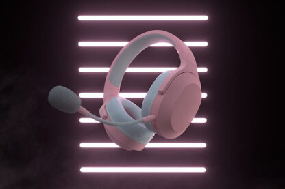 Razer Barracuda X Ασύρματο Over Ear Gaming Headset με σύνδεση 3.5mm / USB / Bluetooth Quartz