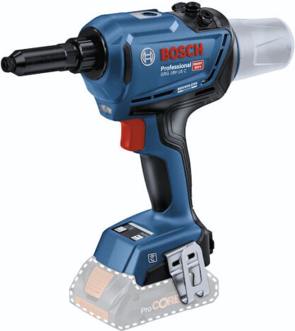 Bosch GRG 18V-16 C Ηλεκτρικός Πριτσιναδόρος Μπαταρίας με Θήκη Solo (χωρίς Μπαταρία και Φορτιστή)