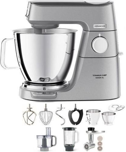 Kenwood Κουζινομηχανή 1200W με Γυάλινο Κάδο 7lt Κωδικός: KVL85.594SI
