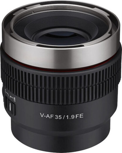 Samyang Full Frame Φωτογραφικός Φακός V-AF 35mm F/1.9 FE Σταθερός για Sony E Mount Μαύρος